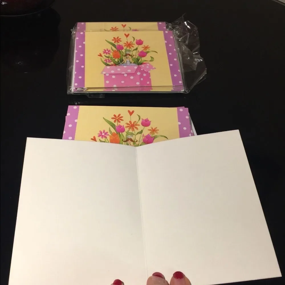 Lollysticks 10 Note cards and envelopes.
